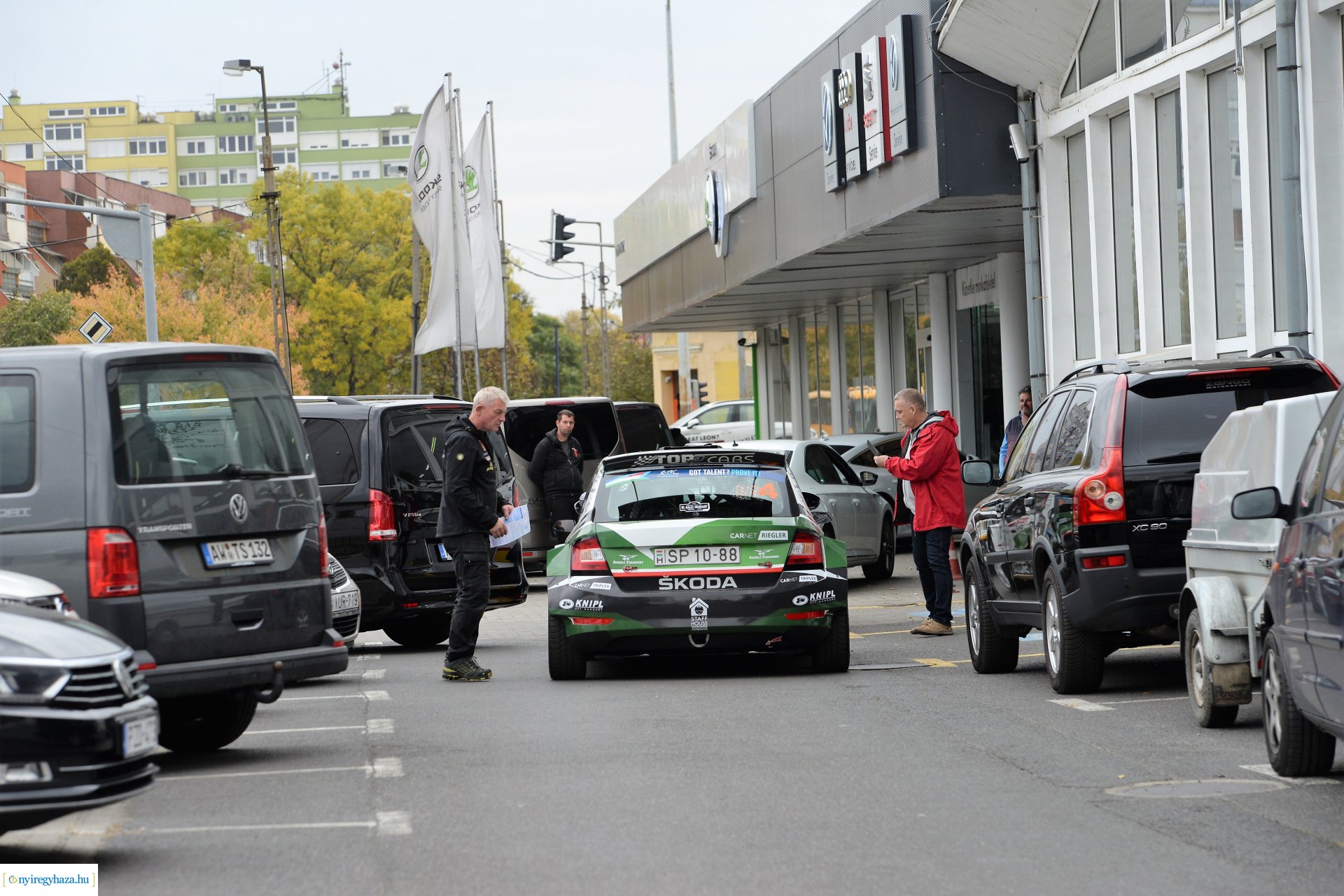 Gépátvételre érkeznek a Rally Európa-bajnokság  autói