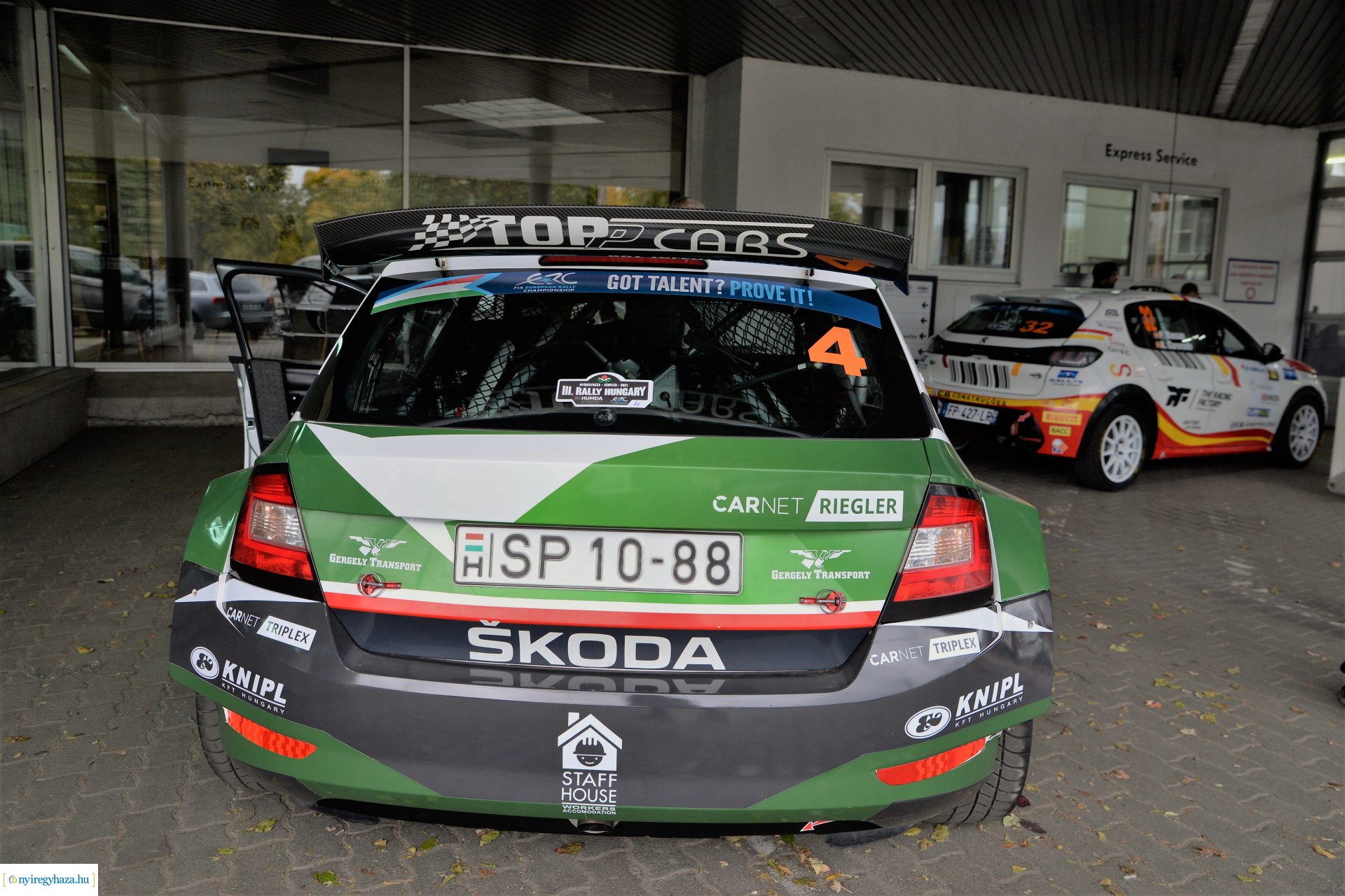 Gépátvételre érkeznek a Rally Európa-bajnokság  autói