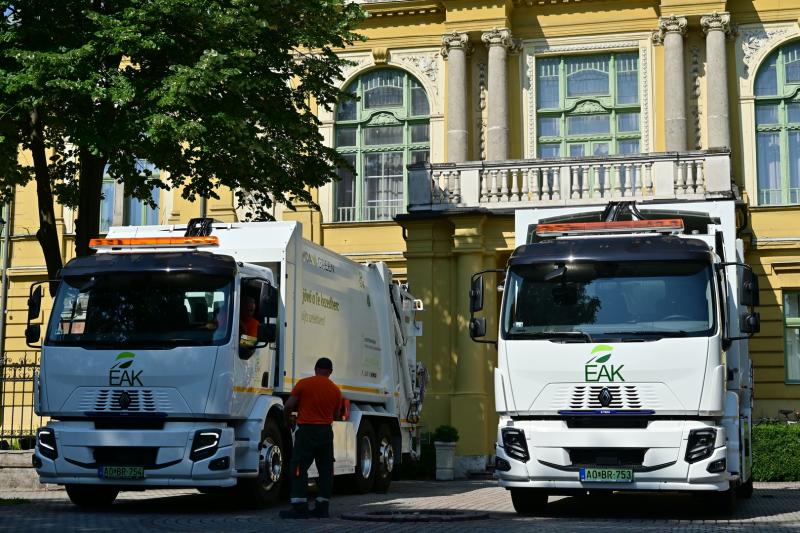 Gépjárműpark fejlesztés az ÉAK hulladékgazdálkodásnál 2025