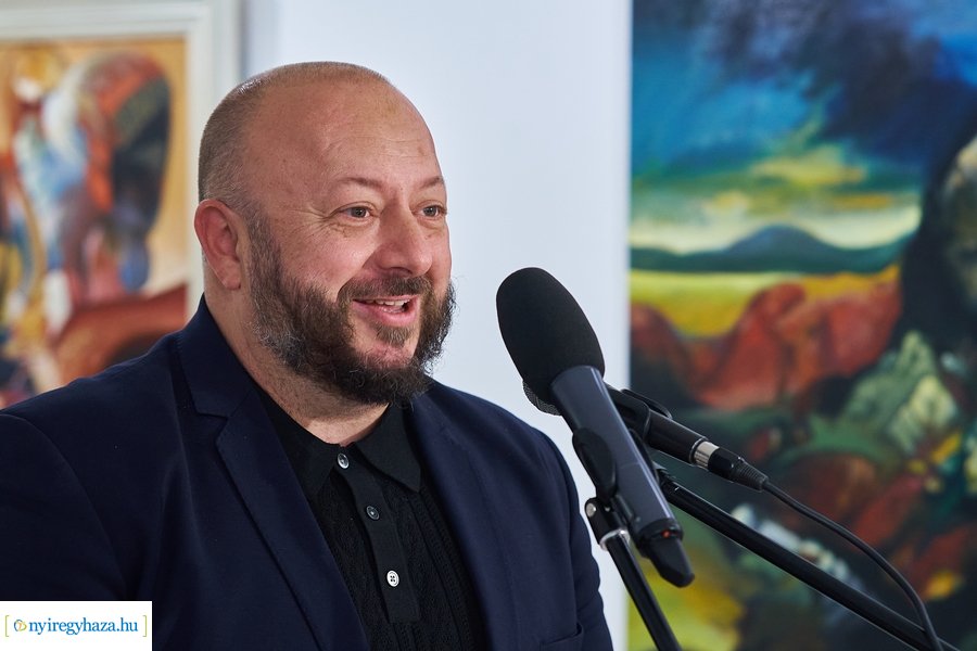 Gonda Zoltán festmény kiállítása a Pál Gyula Teremben