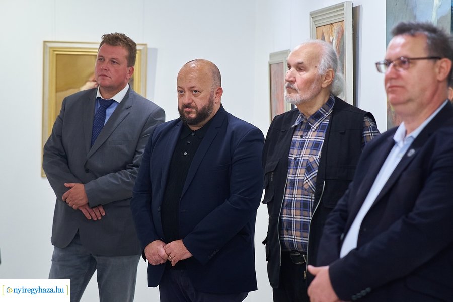 Gonda Zoltán festmény kiállítása a Pál Gyula Teremben