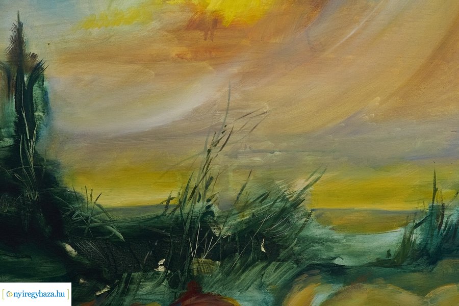 Gonda Zoltán festmény kiállítása a Pál Gyula Teremben