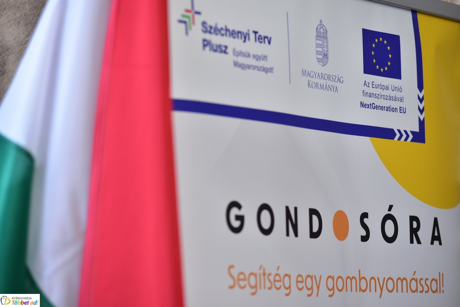 Gondosóra sajtótájékoztató a Megyeházán 2025 áprilisában