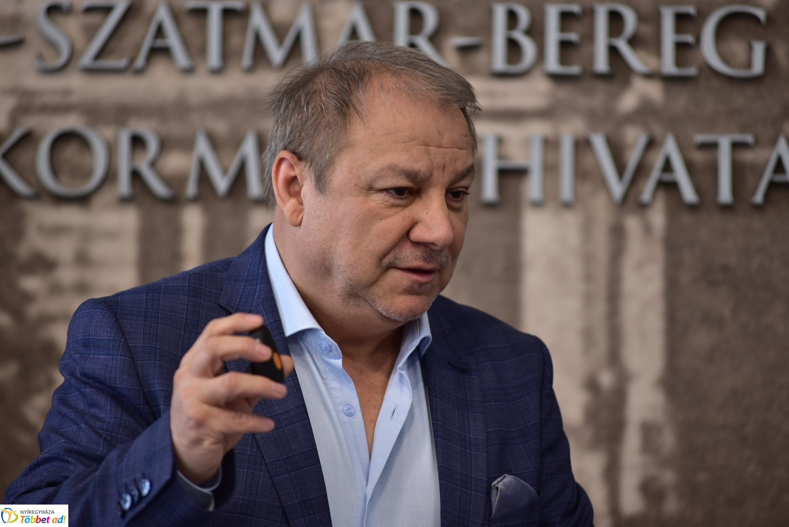 Gondosóra sajtótájékoztató a Megyeházán 2025 áprilisában