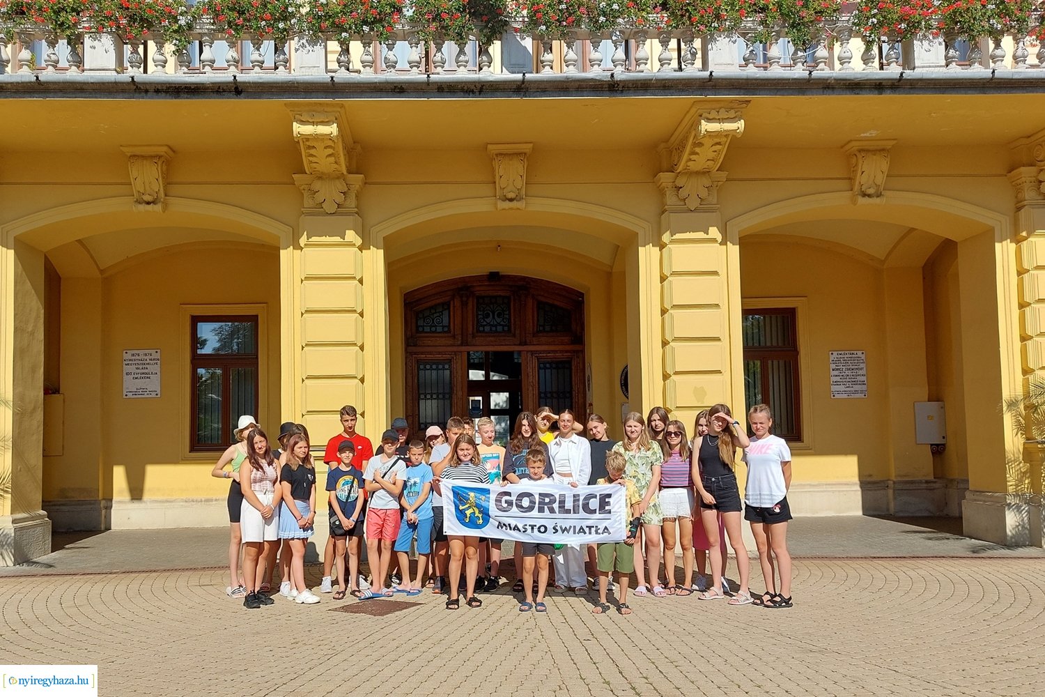Gorlicéből érkeztek táborozók Nyíregyházára 