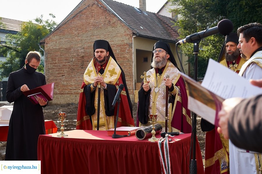 Görögkatolikus múzeum alapkőletétele