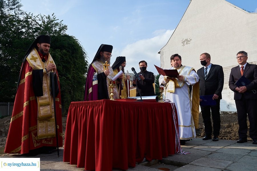 Görögkatolikus múzeum alapkőletétele