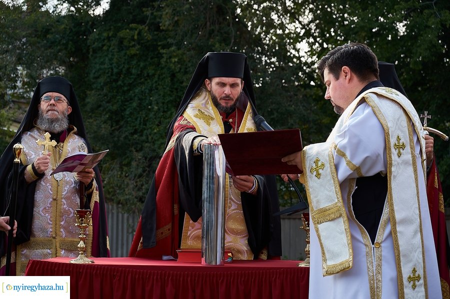 Görögkatolikus múzeum alapkőletétele