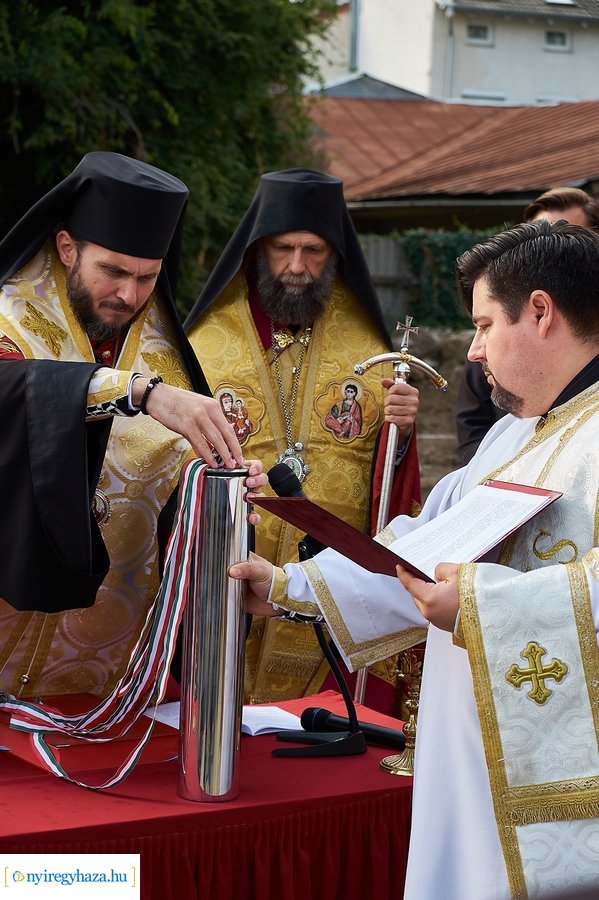 Görögkatolikus múzeum alapkőletétele