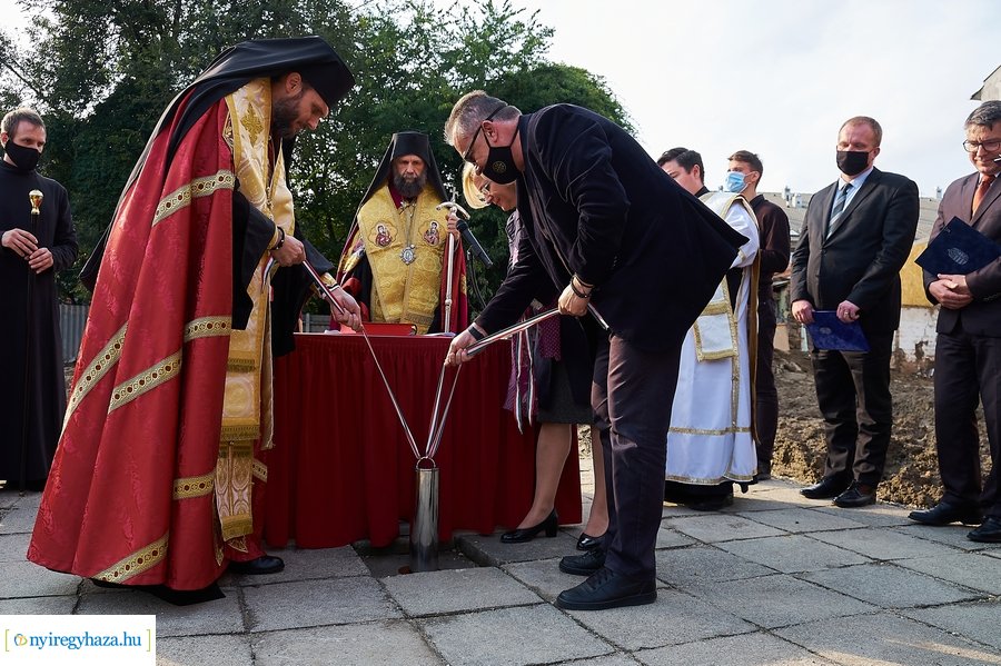 Görögkatolikus múzeum alapkőletétele