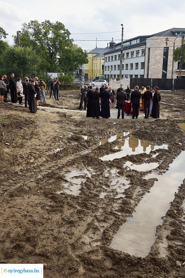 Görögkatolikus múzeum alapkőletétele