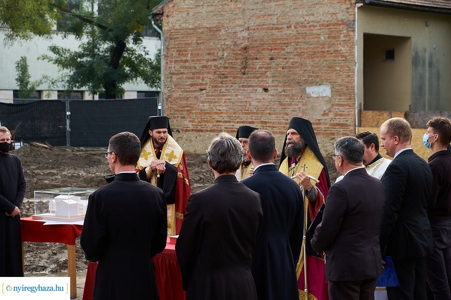 Görögkatolikus múzeum alapkőletétele