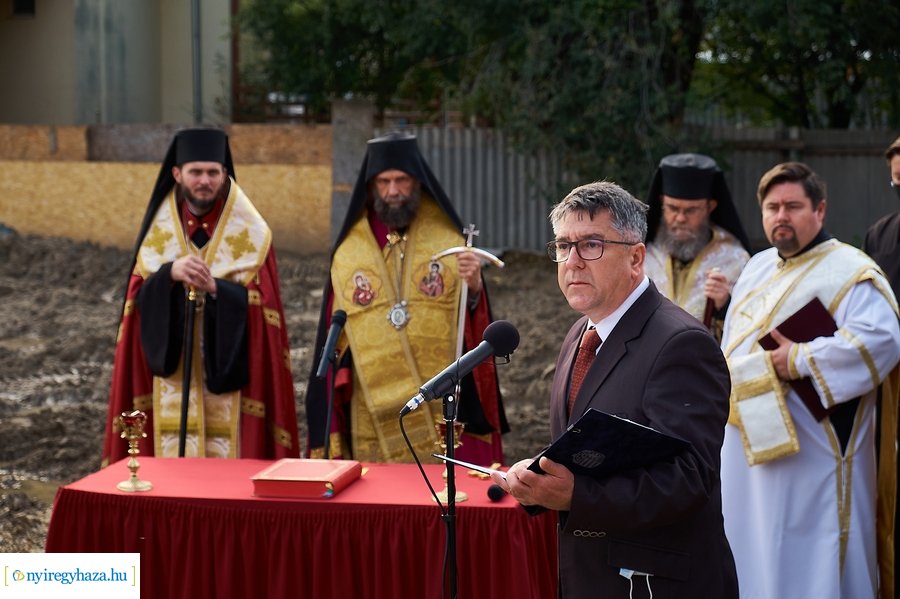 Görögkatolikus múzeum alapkőletétele