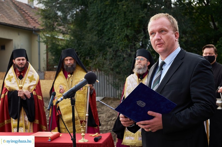 Görögkatolikus múzeum alapkőletétele