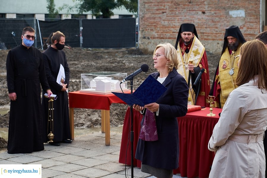 Görögkatolikus múzeum alapkőletétele