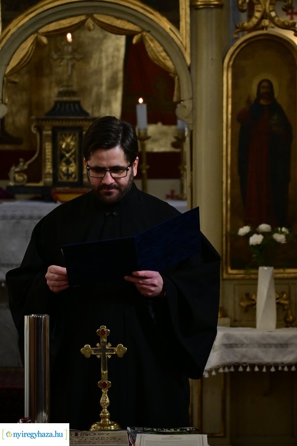 Görögkatolikus bölcsőde alapkő letétele Oroson 2024