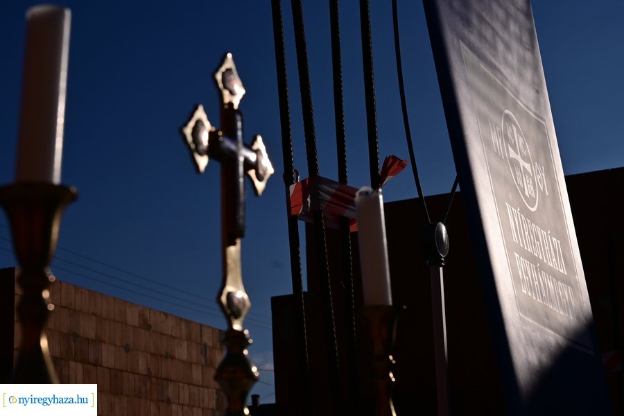 Görögkatolikus bölcsőde alapkő letétele Oroson 2024