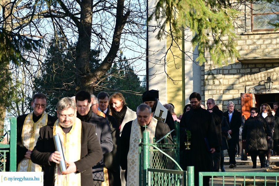 Görögkatolikus bölcsőde alapkő letétele Oroson 2024