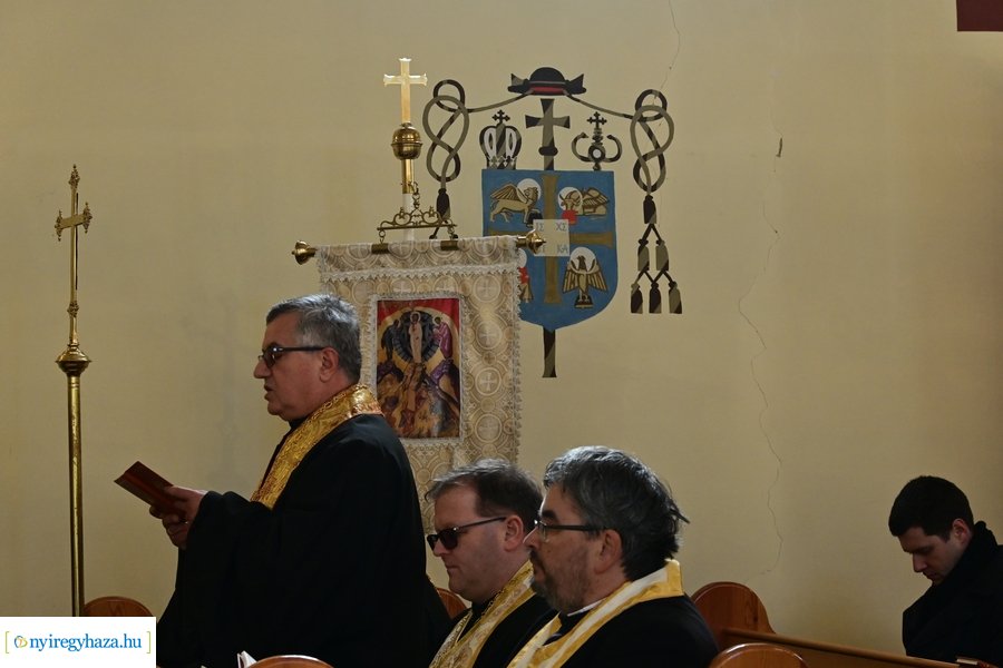 Görögkatolikus bölcsőde alapkő letétele Oroson 2024