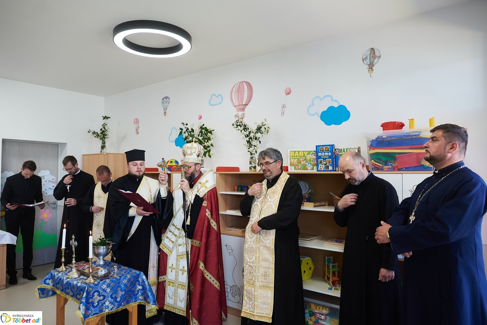 Görögkatolikus bölcsőde átadása Oroson 2025 májusában