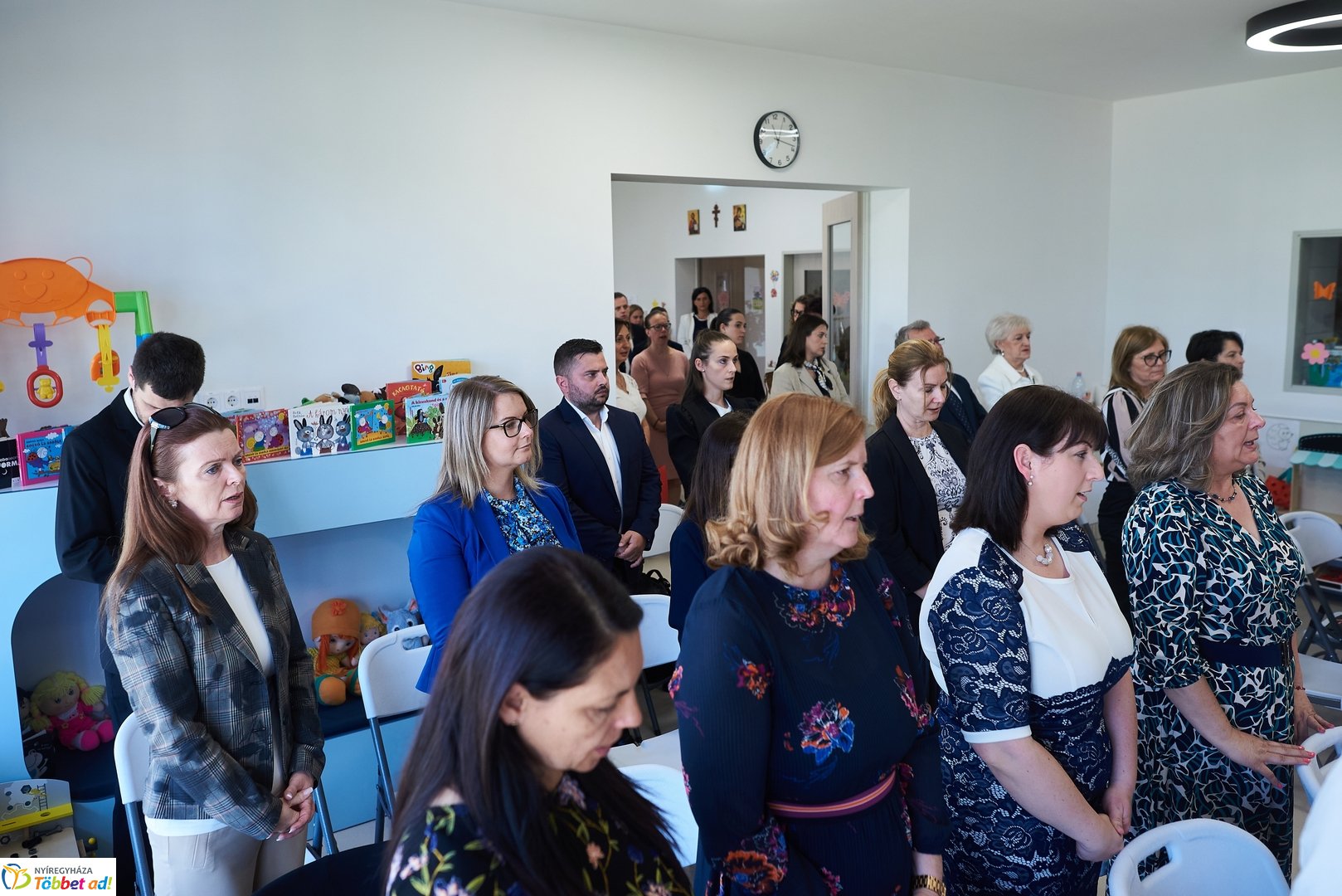 Görögkatolikus bölcsőde átadása Oroson 2025 májusában