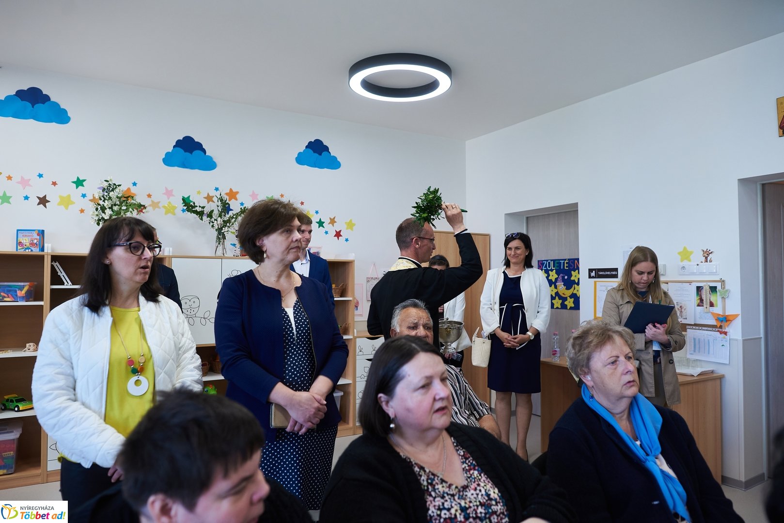 Görögkatolikus bölcsőde átadása Oroson 2025 májusában