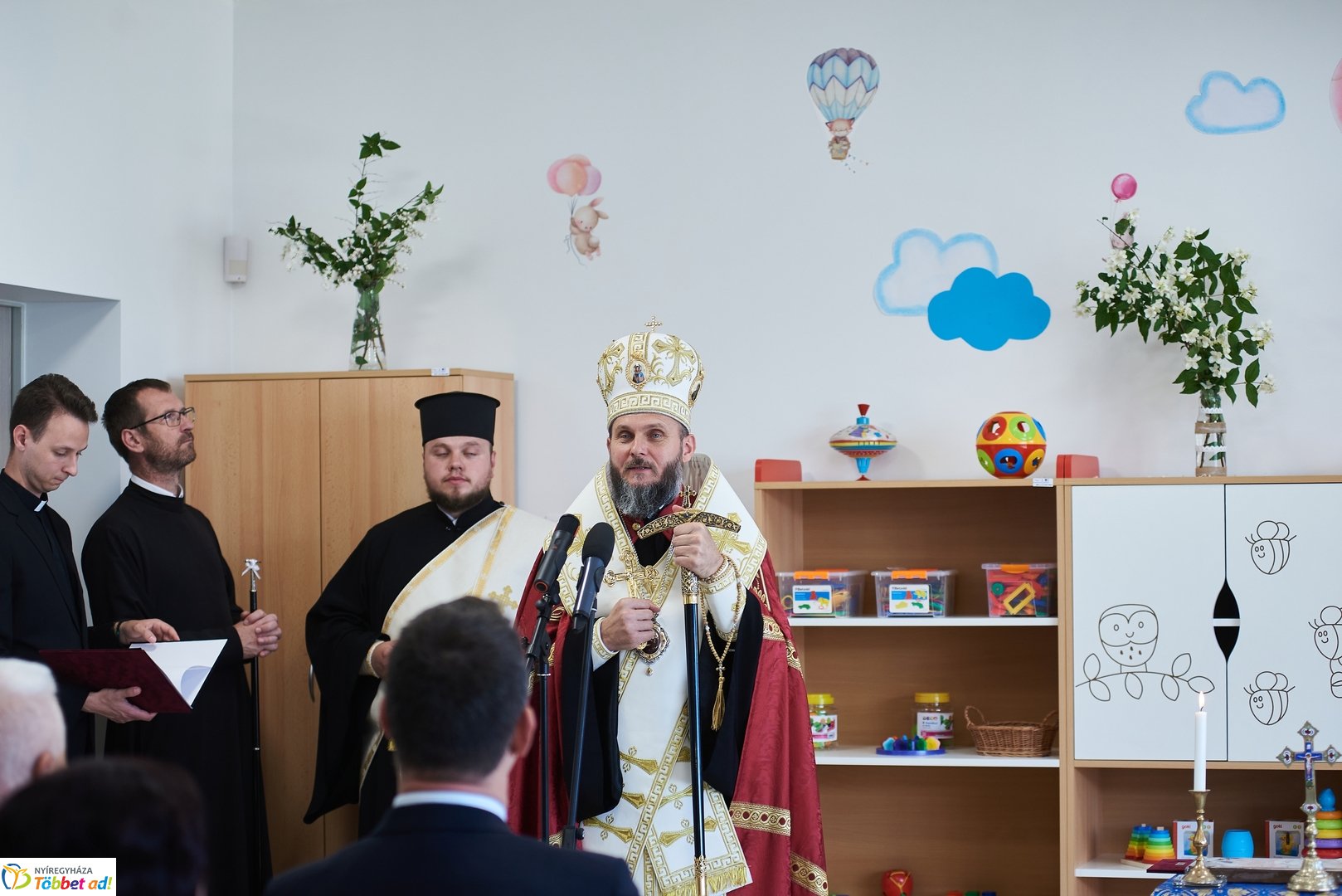 Görögkatolikus bölcsőde átadása Oroson 2025 májusában