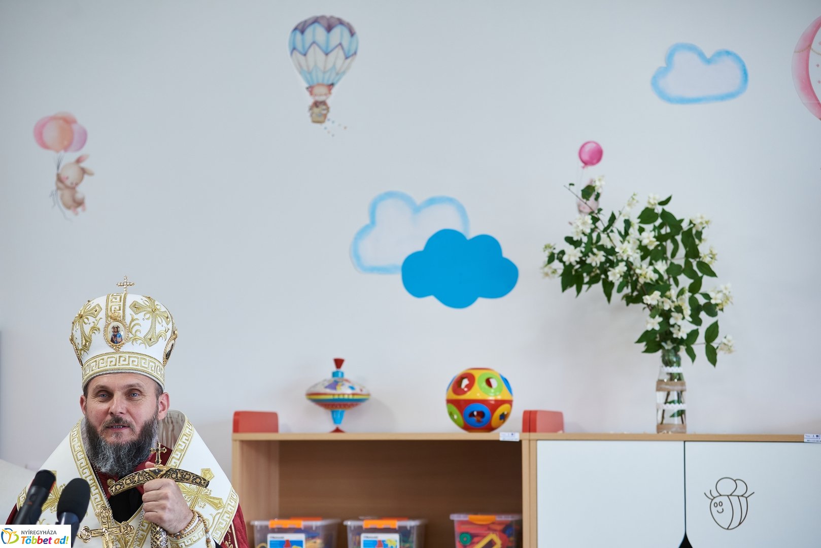 Görögkatolikus bölcsőde átadása Oroson 2025 májusában