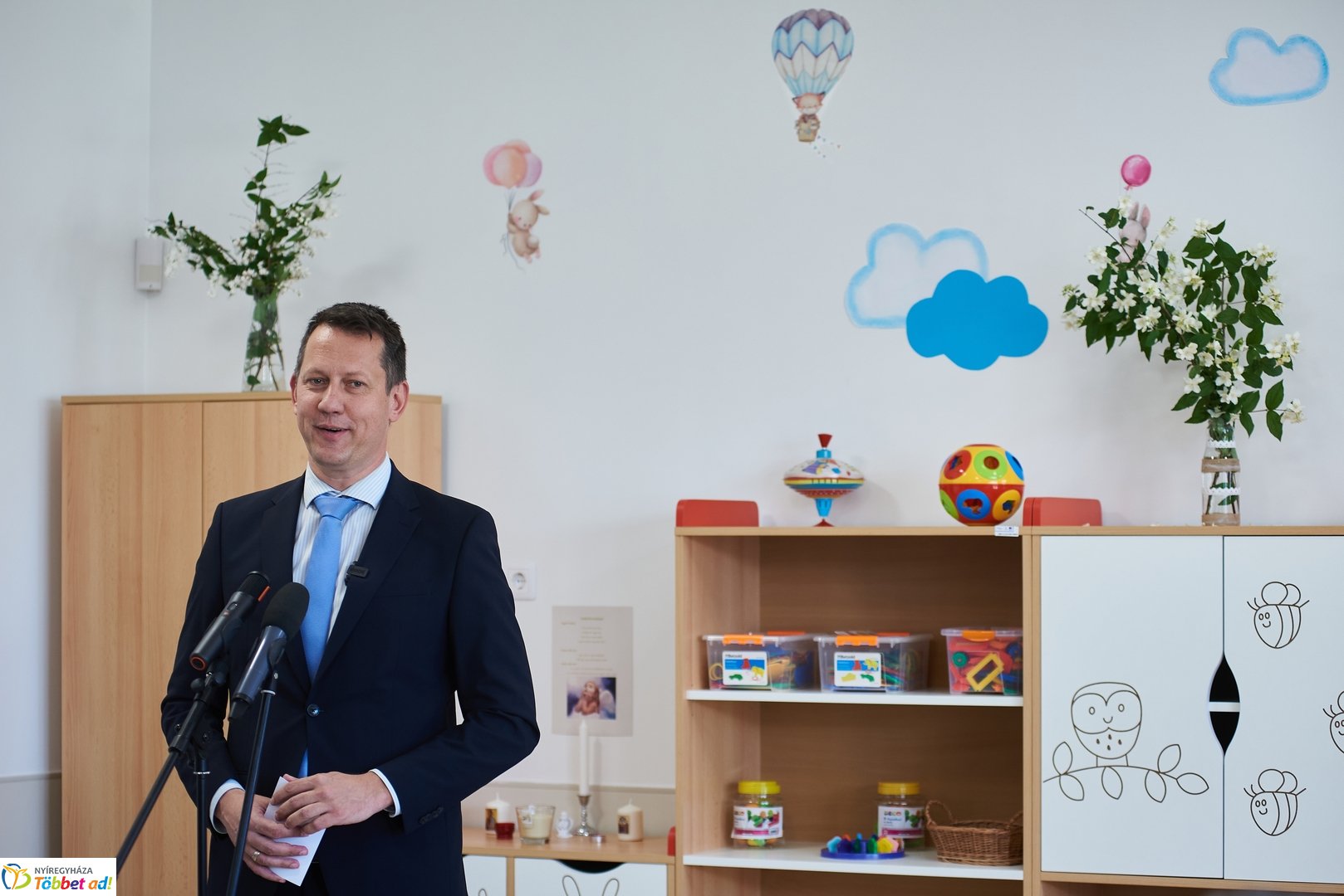 Görögkatolikus bölcsőde átadása Oroson 2025 májusában