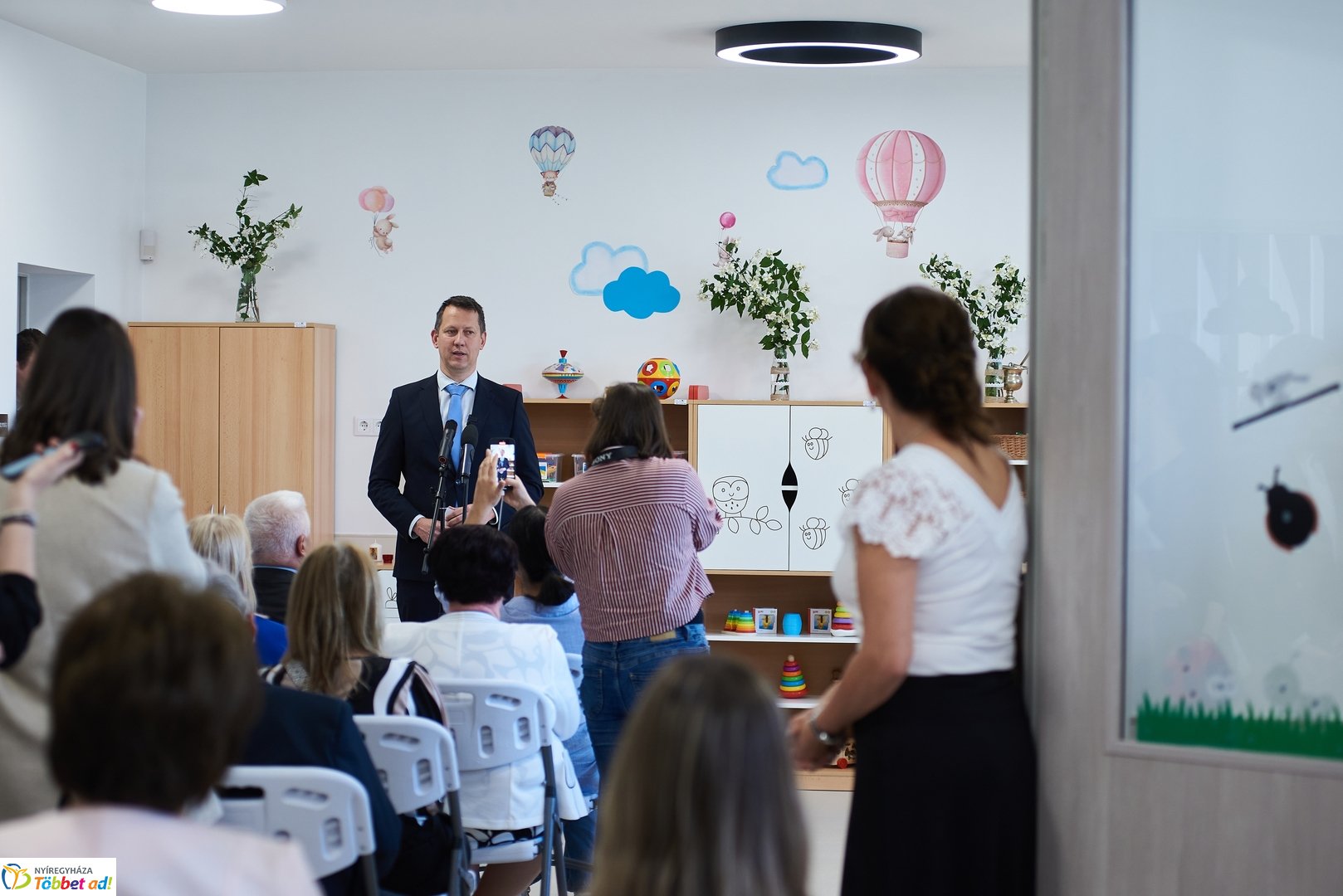 Görögkatolikus bölcsőde átadása Oroson 2025 májusában