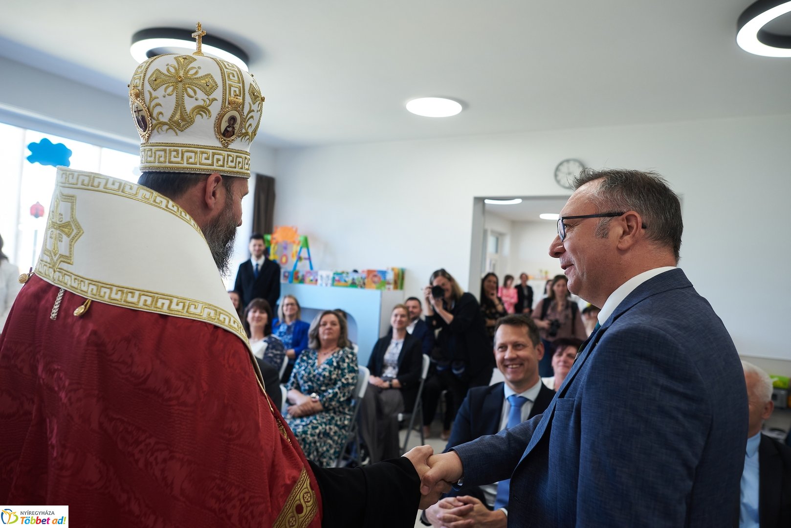 Görögkatolikus bölcsőde átadása Oroson 2025 májusában