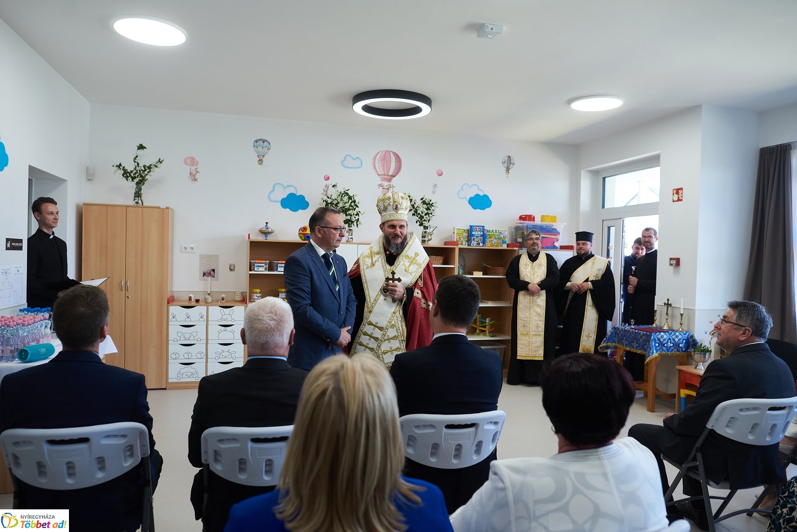 Görögkatolikus bölcsőde átadása Oroson 2025 májusában