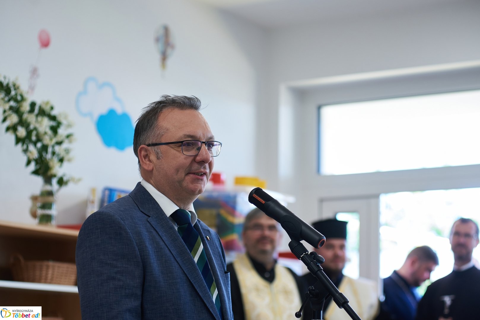 Görögkatolikus bölcsőde átadása Oroson 2025 májusában