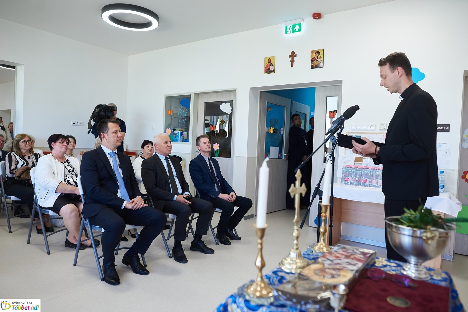 Görögkatolikus bölcsőde átadása Oroson 2025 májusában