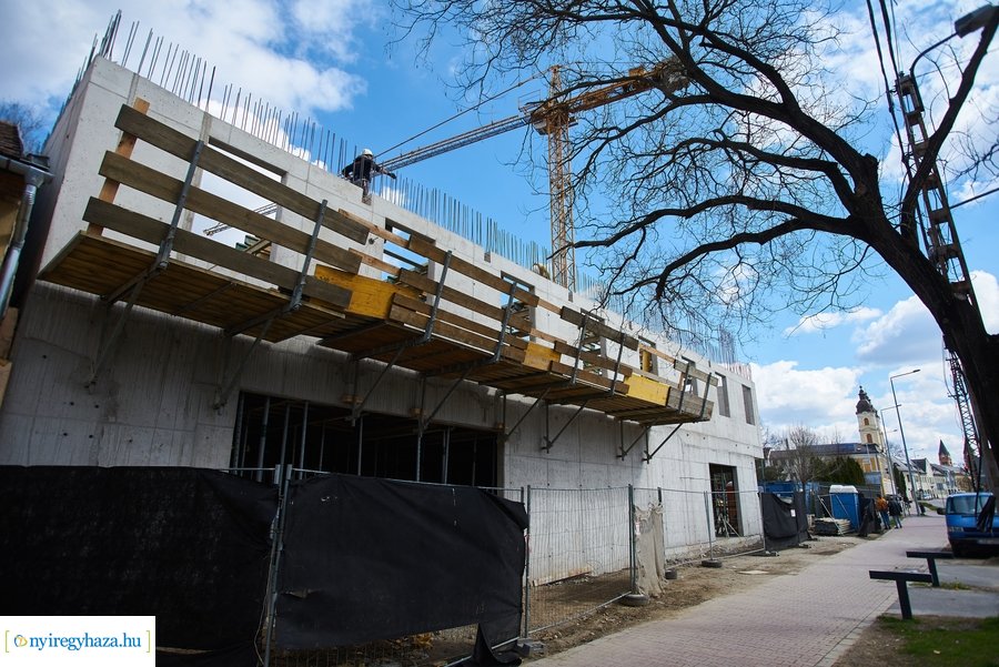 Görögkatolikus múzeum - építési munkálatok 2021 04 07