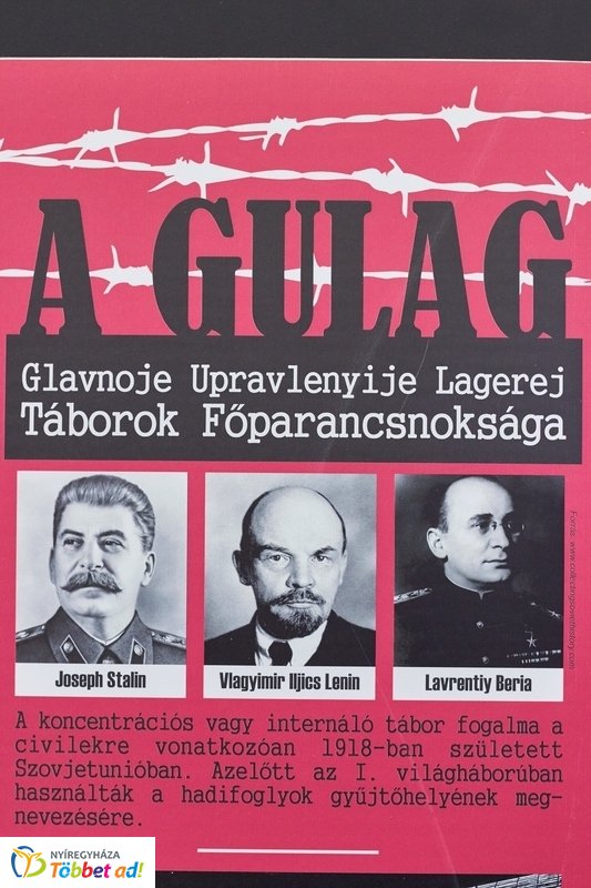 GULAG kiállítás Nyíregyházán