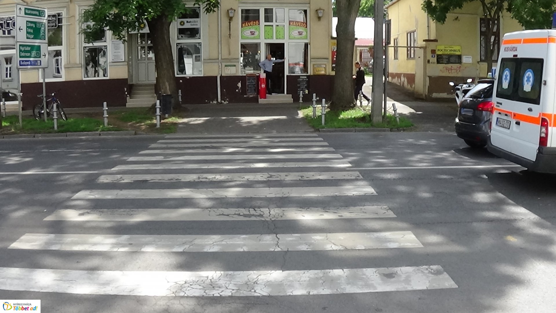 Gyalogost gázoltak a belvárosban