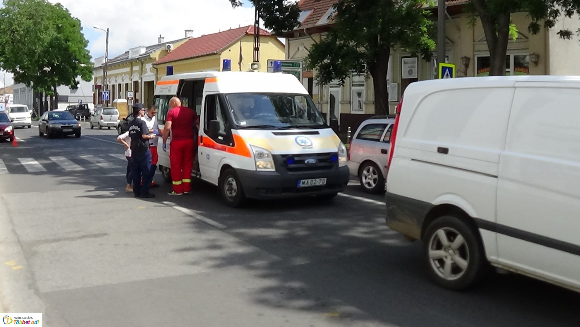 Gyalogost gázoltak a belvárosban