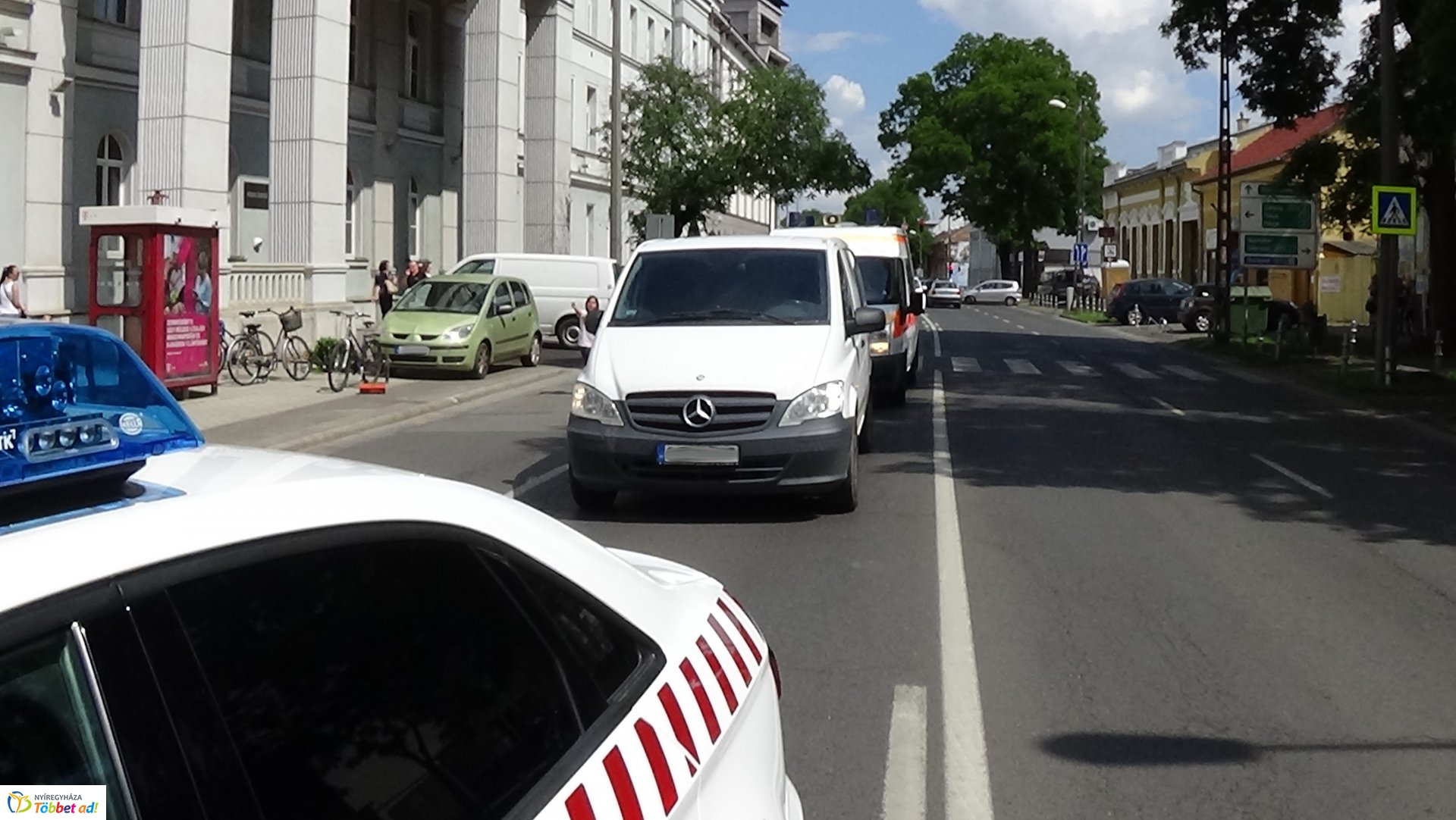 Gyalogost gázoltak a belvárosban