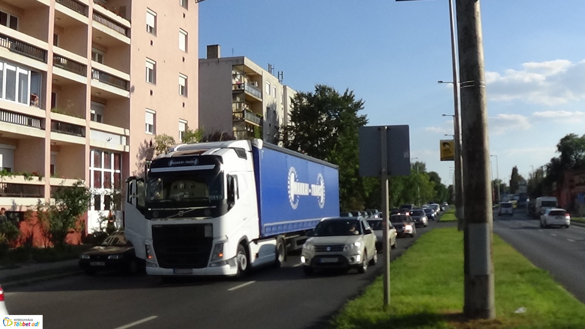 Gyalogost gázoltak el a hétvégén a Kert utca egyik átkelőhelyén