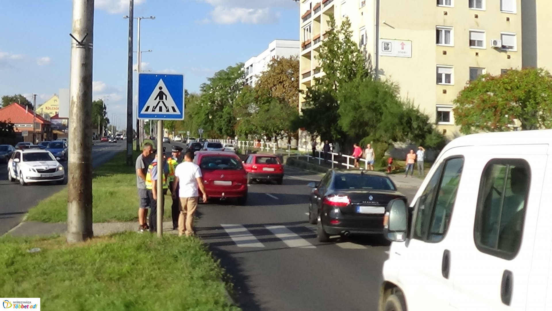 Gyalogost gázoltak el a hétvégén a Kert utca egyik átkelőhelyén