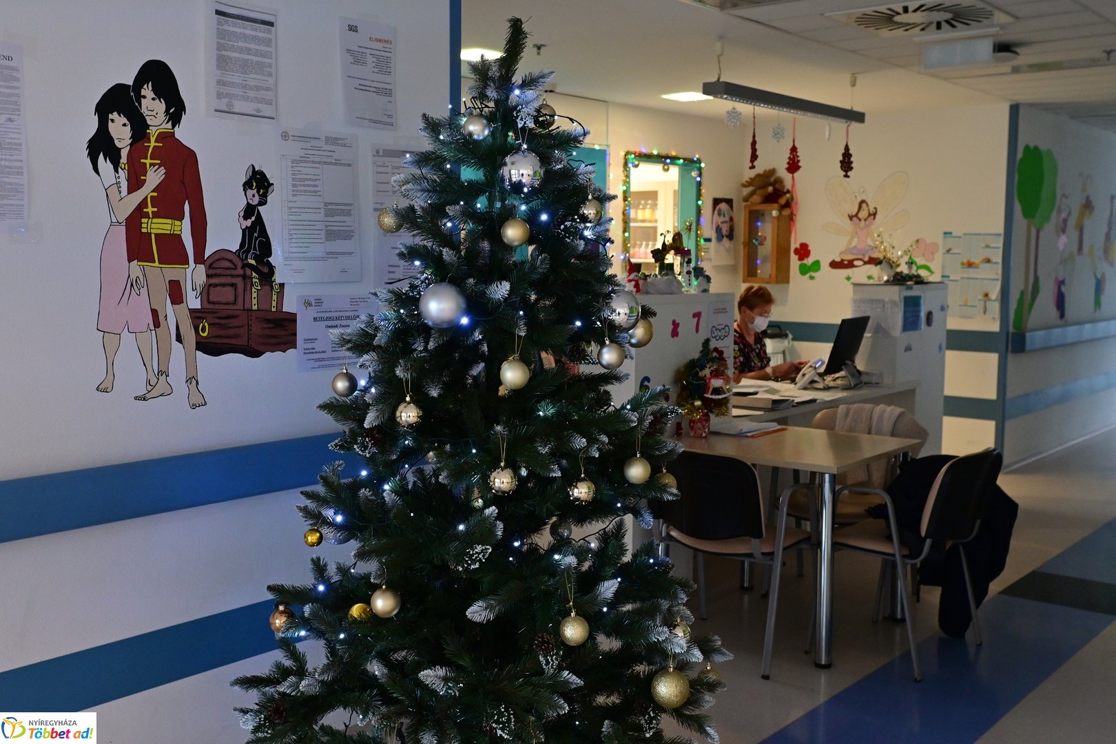 Gyerekosztályra látogatott a Mikulás - 2025