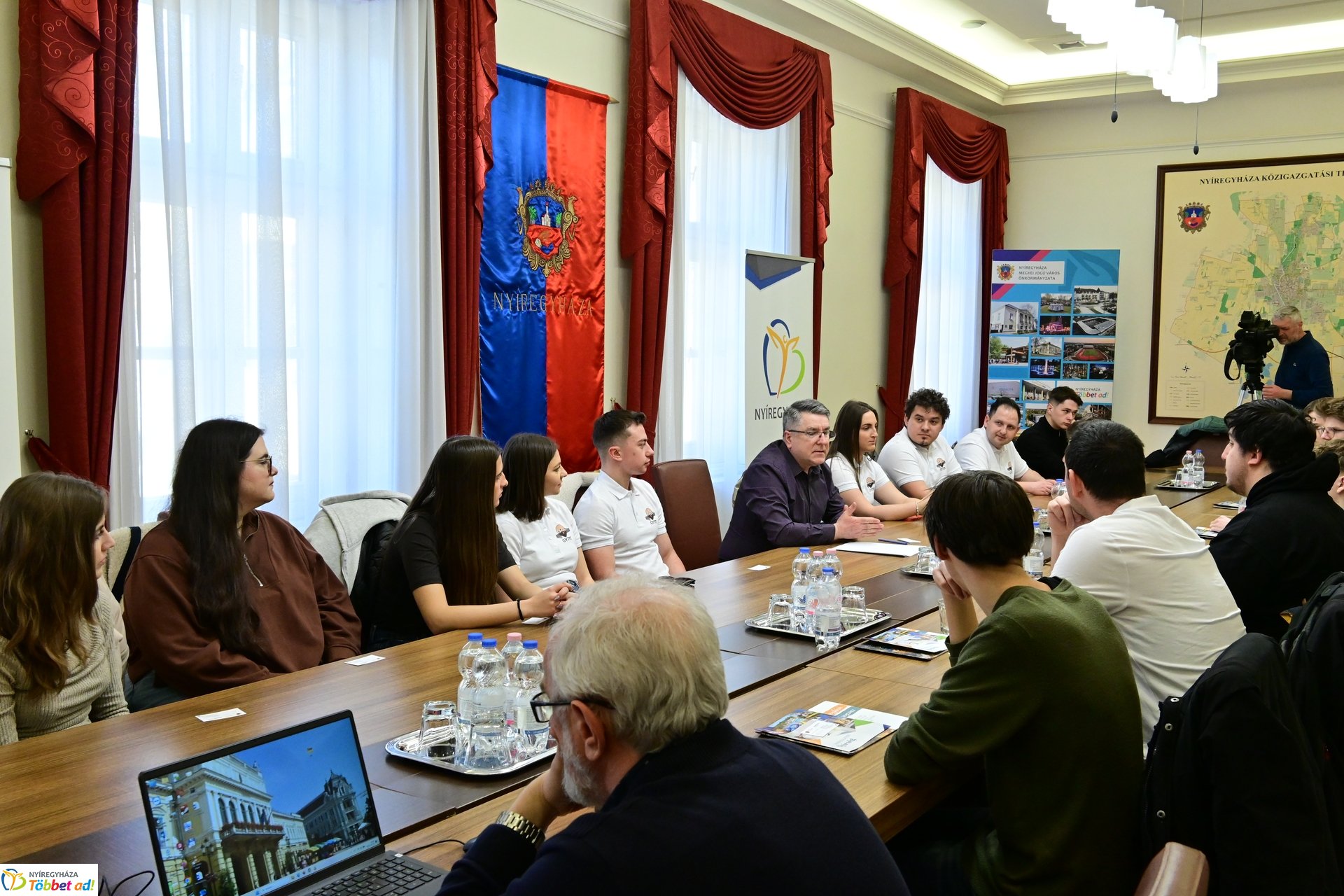 Gyergyó Terület Ifjúsági Tanács Nyíregyházán 2025 februárjában