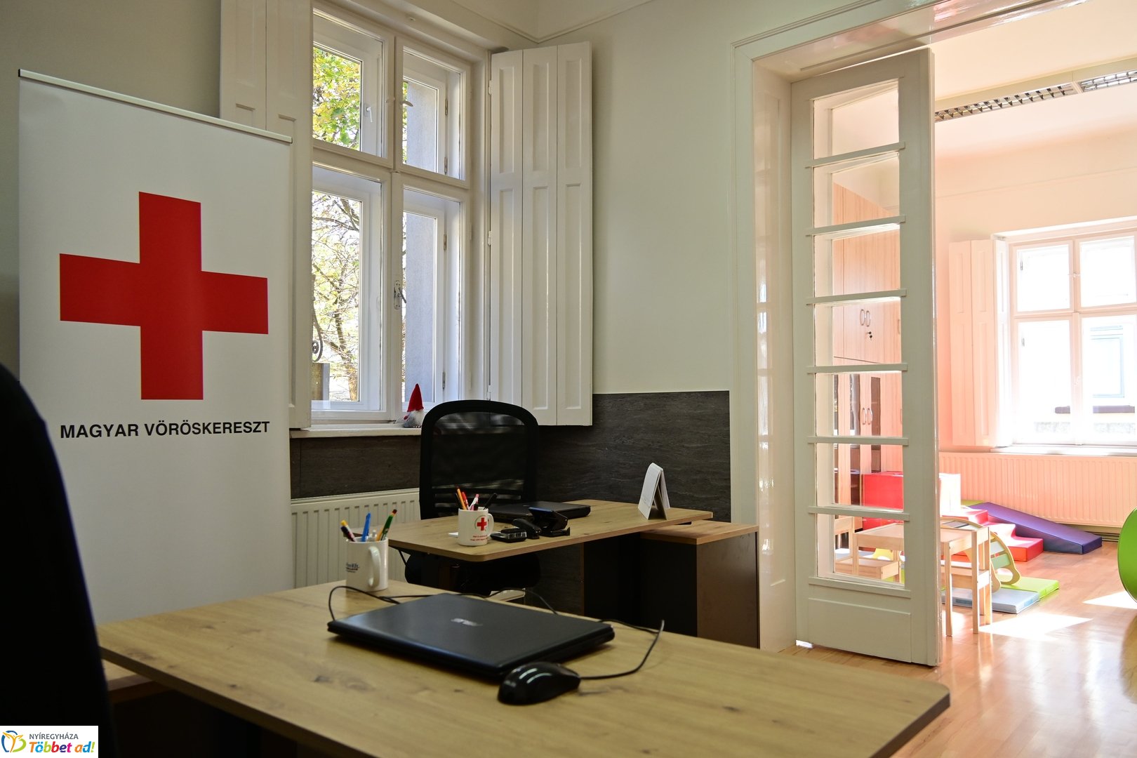 Gyermekfejlesztési tér a Vöröskeresztnél