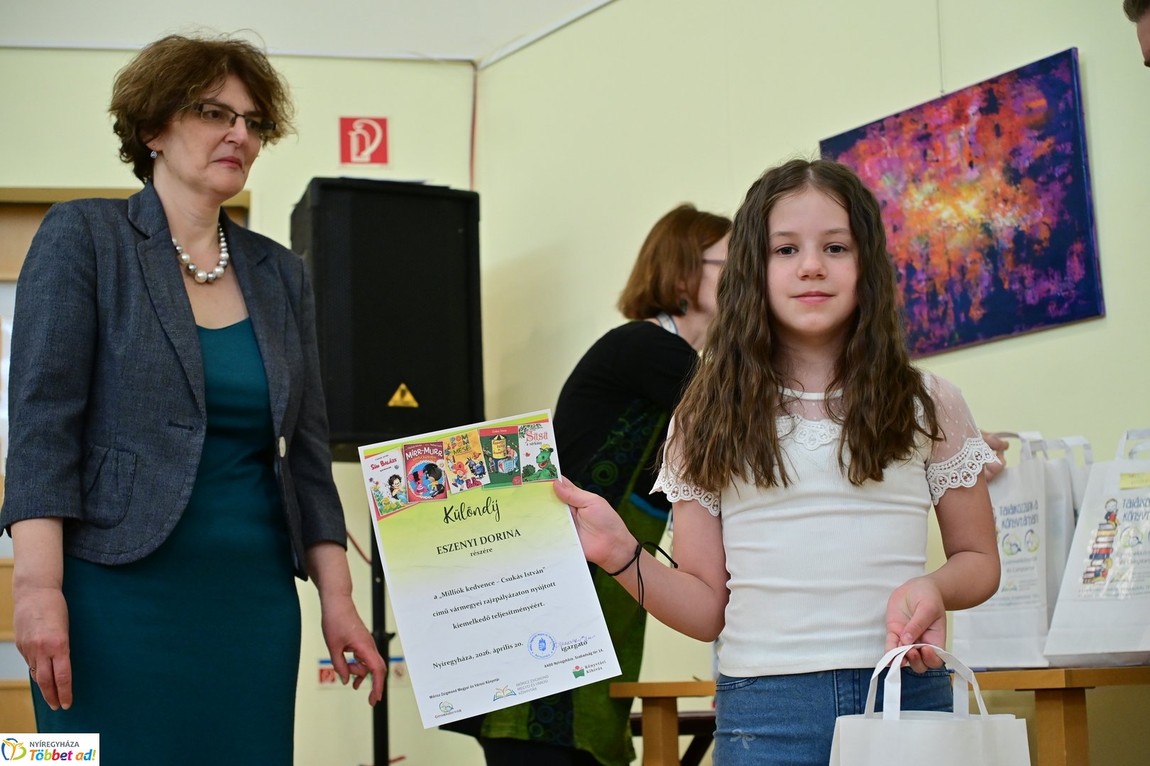 Gyermekkönyvhónap megnyitója a városi könyvtárban 2026