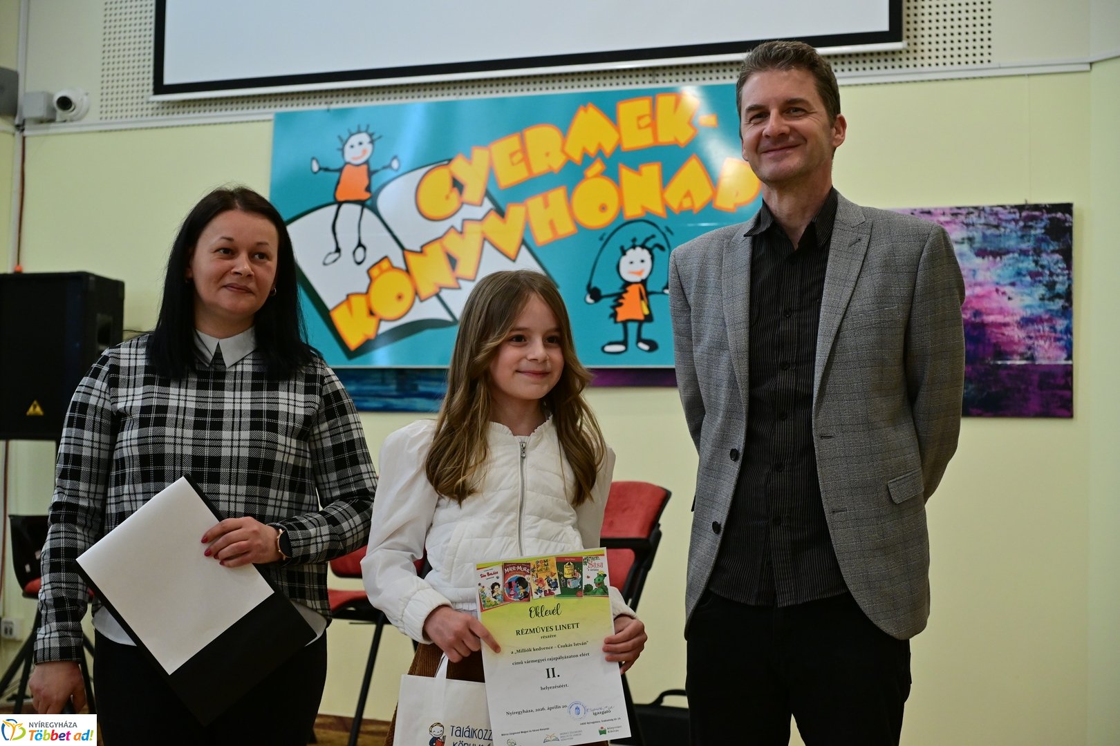 Gyermekkönyvhónap megnyitója a városi könyvtárban 2026