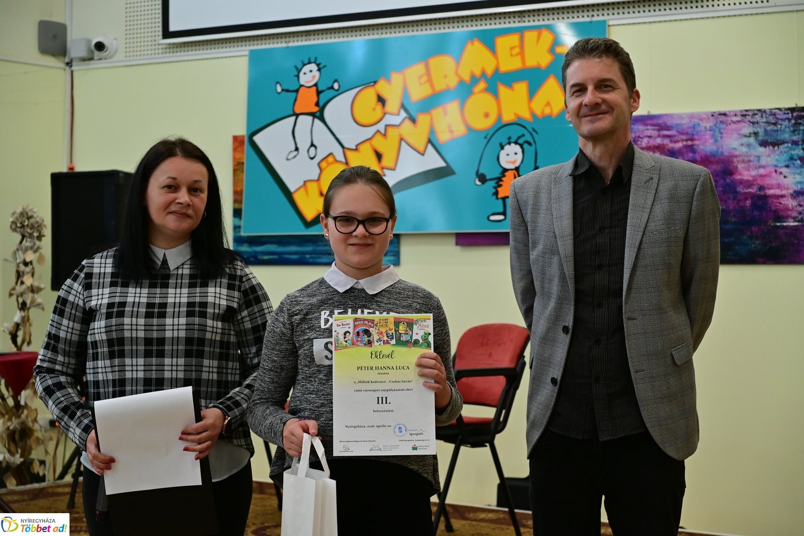 Gyermekkönyvhónap megnyitója a városi könyvtárban 2026