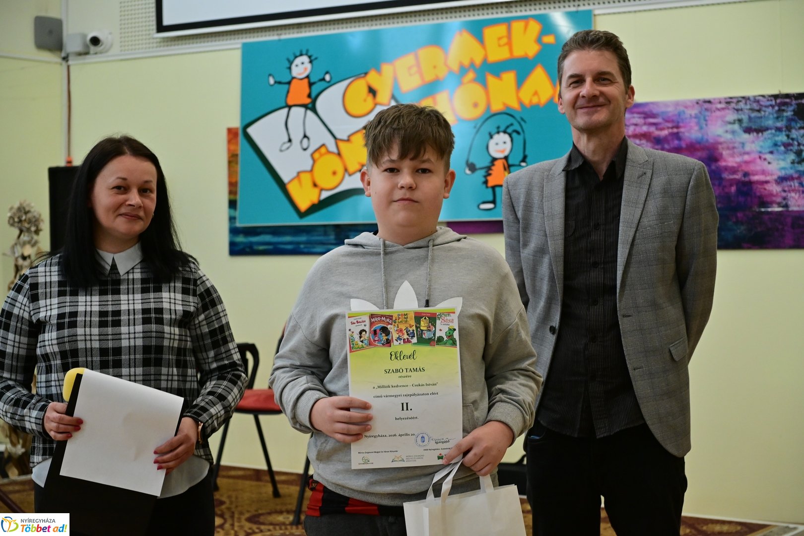 Gyermekkönyvhónap megnyitója a városi könyvtárban 2026