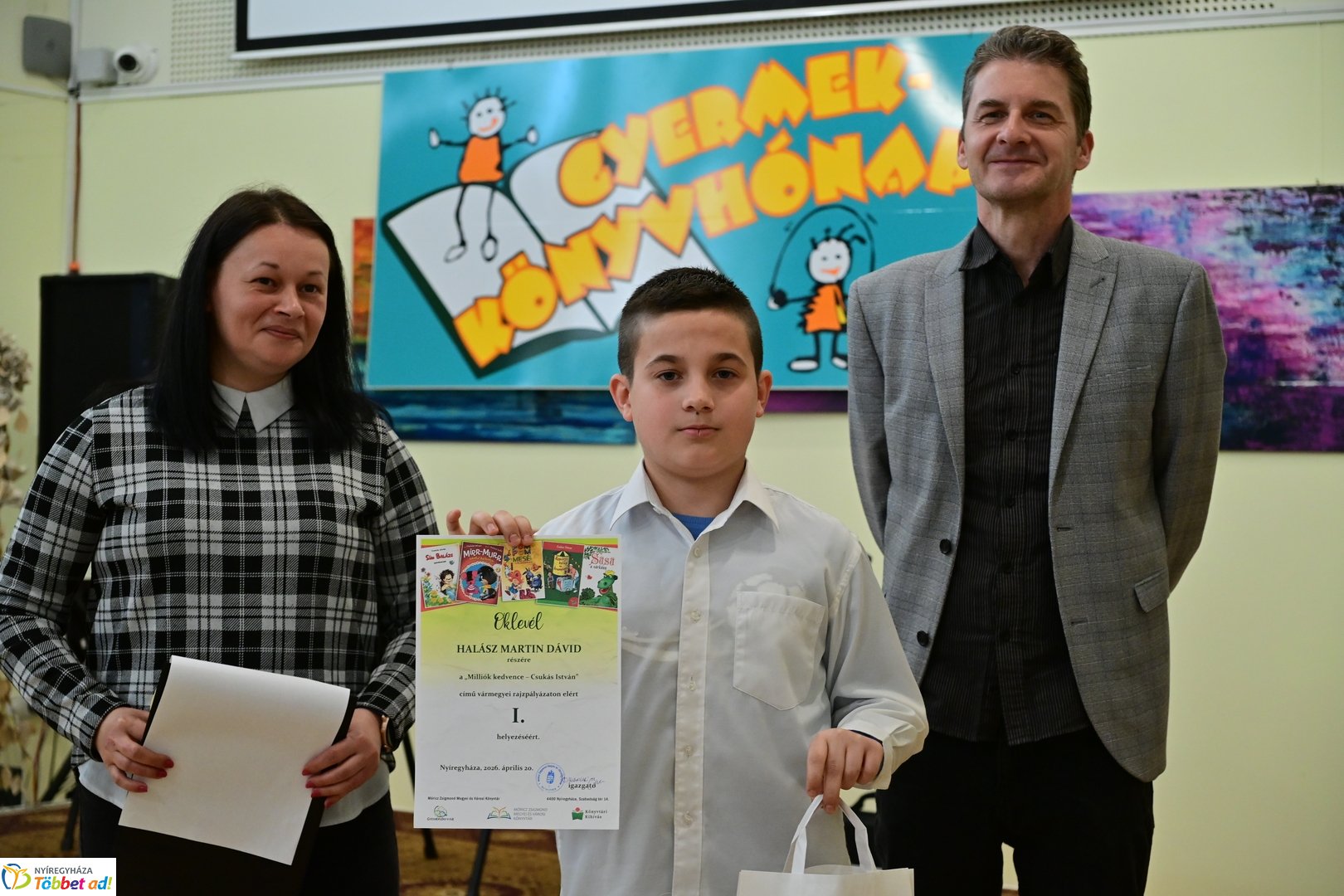 Gyermekkönyvhónap megnyitója a városi könyvtárban 2026