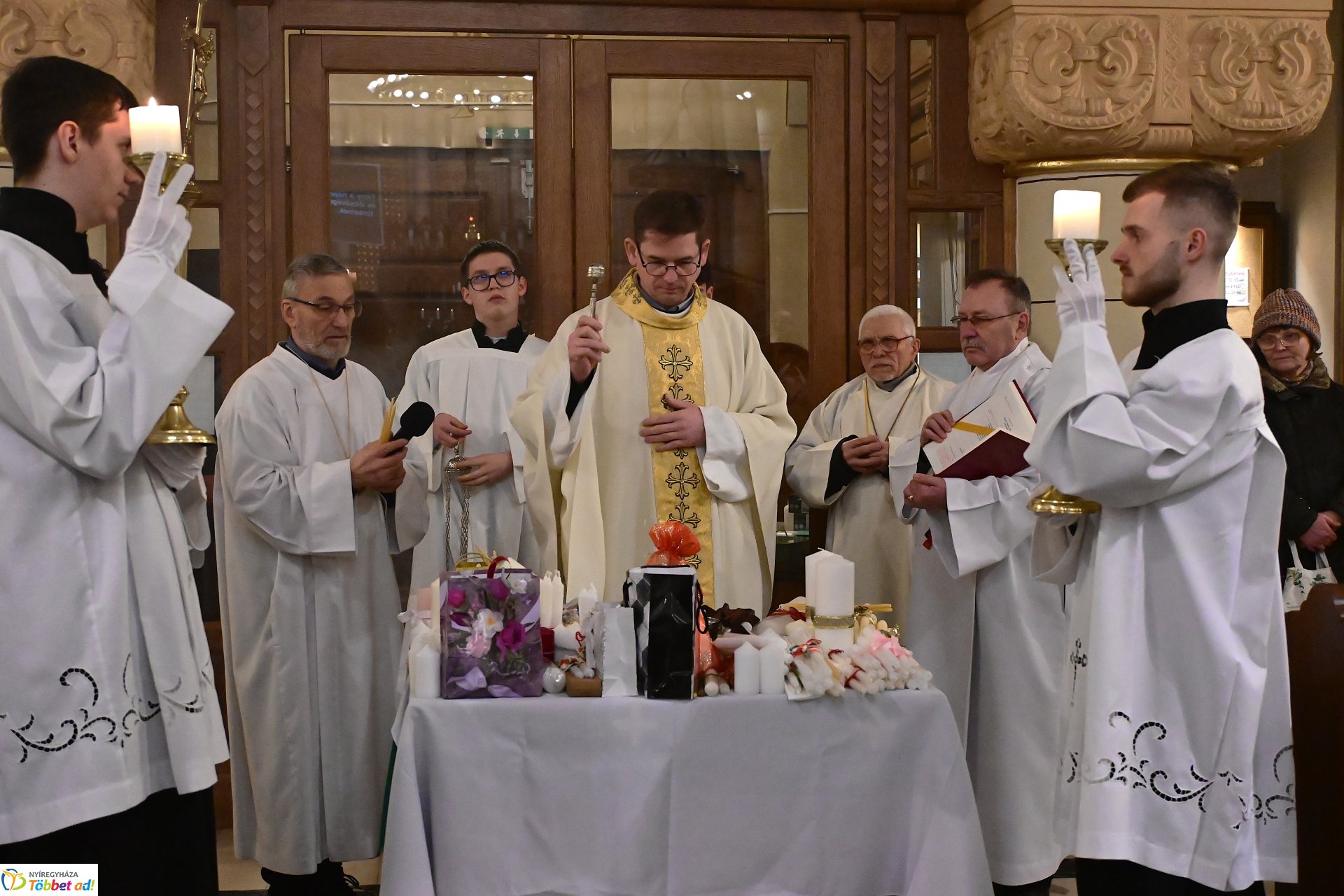 Gyertyaszentelő Boldogasszony ünnepe a Magyarok Nagyasszonya - társszékesegyházban 2026.